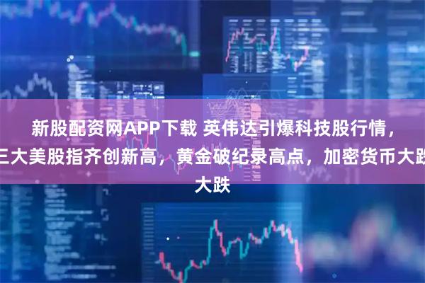 新股配资网APP下载 英伟达引爆科技股行情，三大美股指齐创新高，黄金破纪录高点，加密货币大跌