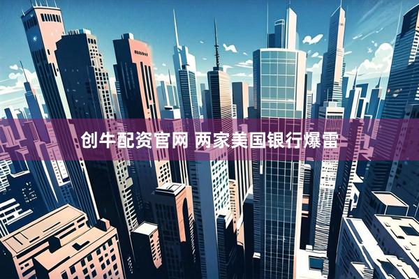 创牛配资官网 两家美国银行爆雷